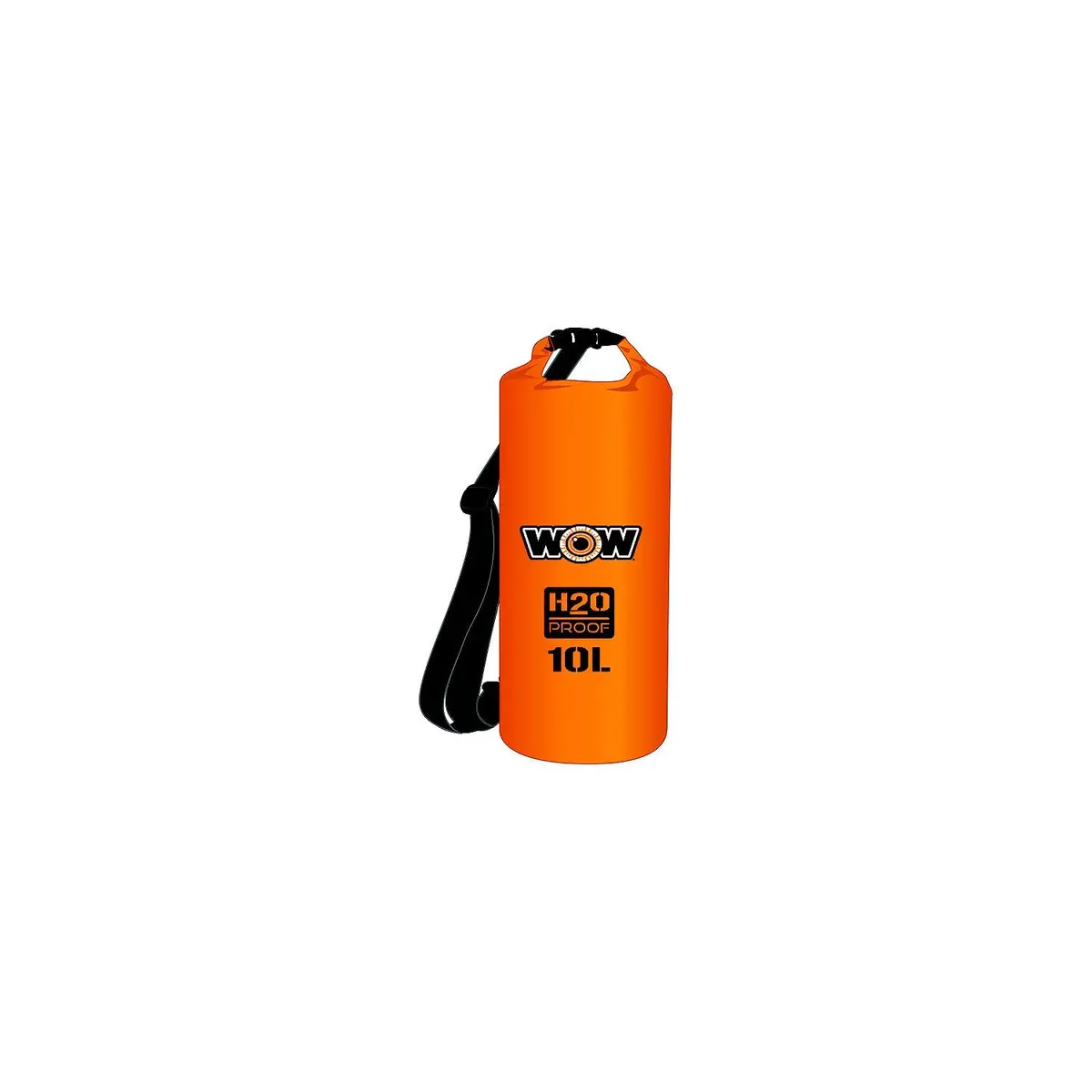 Wow H2o Proof Drybag W/Shoulder Strap, 20L Orange 1