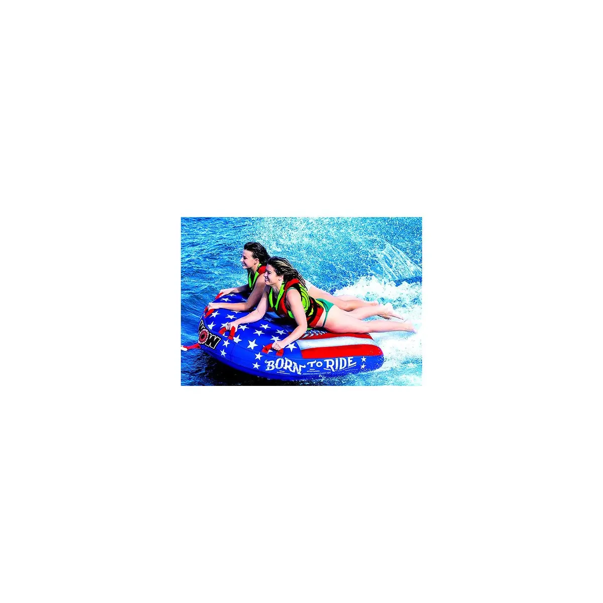 Wow Sports 201010 Born To Ride Towable, 1-2 Person 1