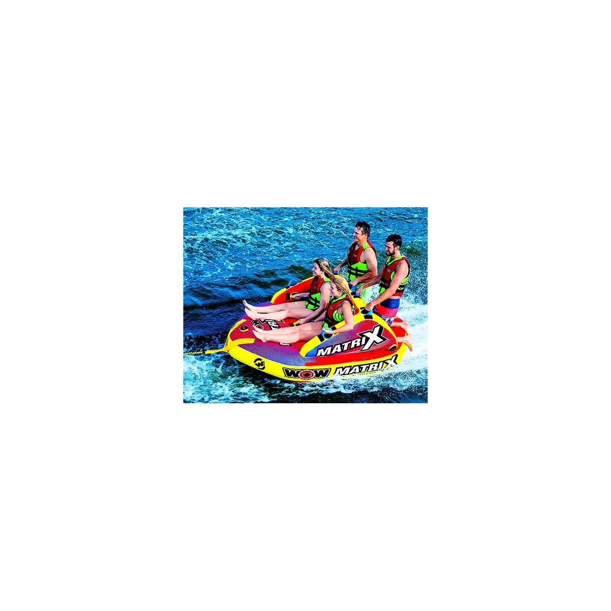 Wow 201060 Matrix Towable, 1-4 Riders 1