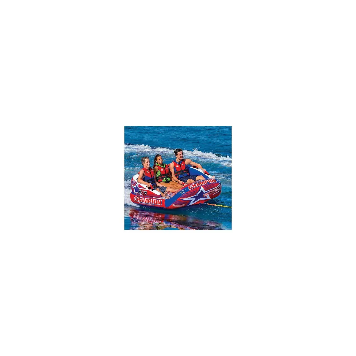 Wow 211010 Champion Towable, 3 Riders 1