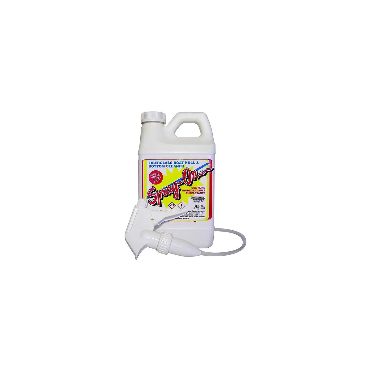 Toonbrite F1000 Spray-On, Fiberglass Cleaner, 1/2 Gal. 1