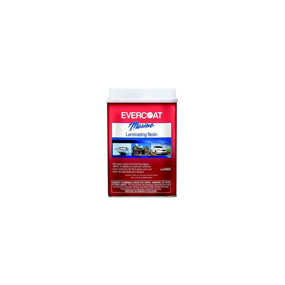 Fibre Glass-Evercoat 100560 Laminating Resin Gallon No Wax 1