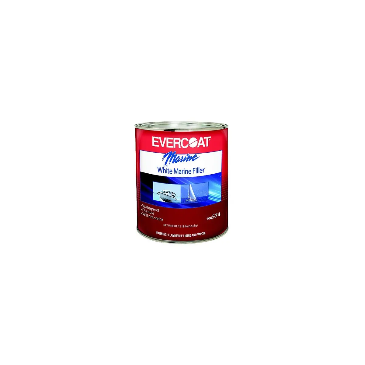 Fibre Glass-Evercoat 100574 White Marine Filler 1