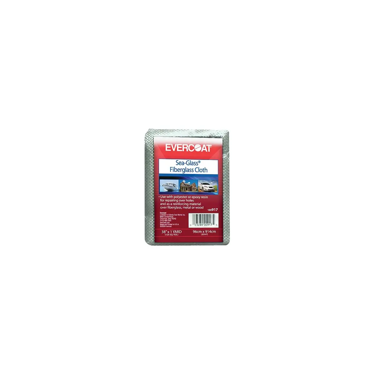 Fibre Glass-Evercoat 100912 Cloth 44" X 3 Yd 1