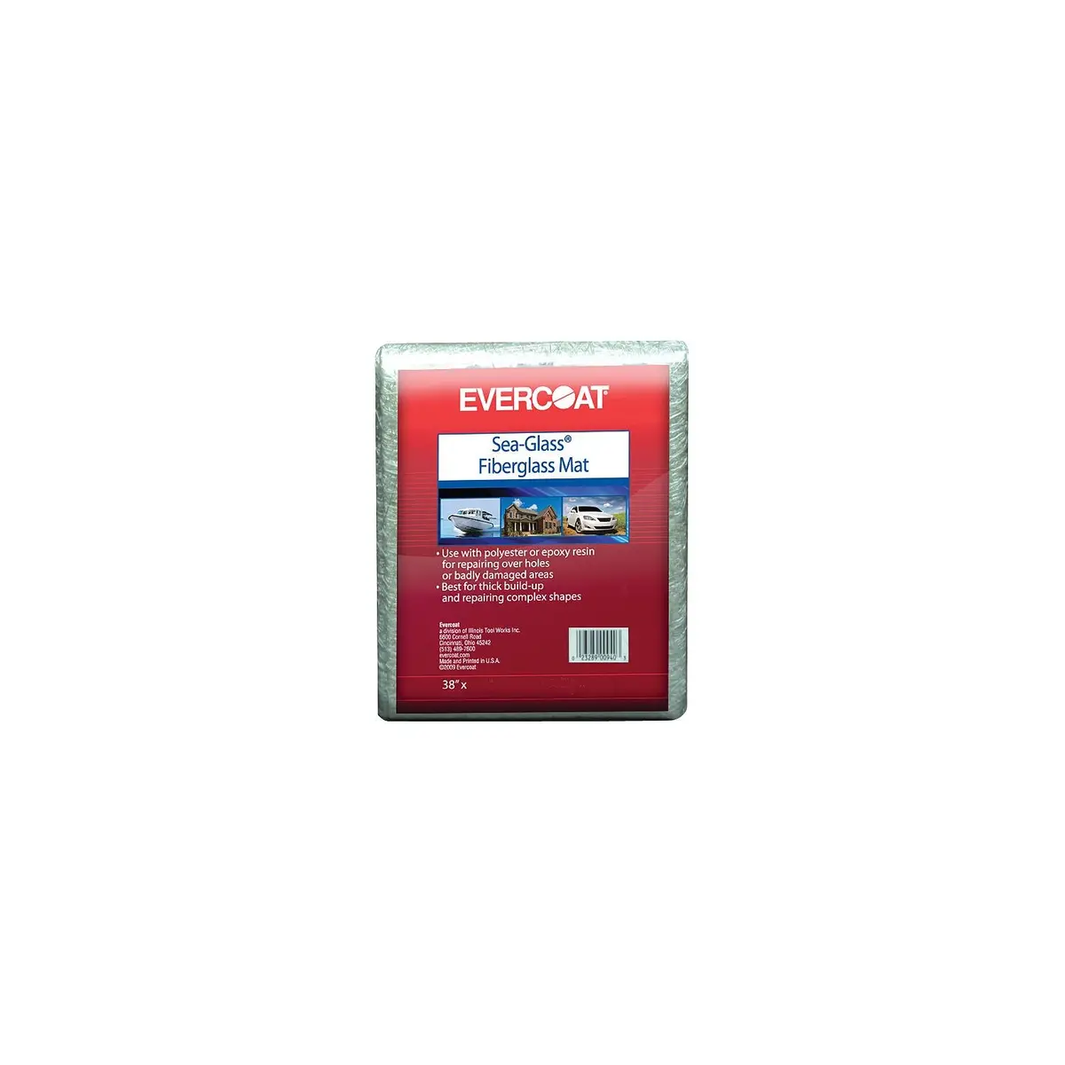 Fibre Glass-Evercoat 100942 Mat, 38" X 30" 1