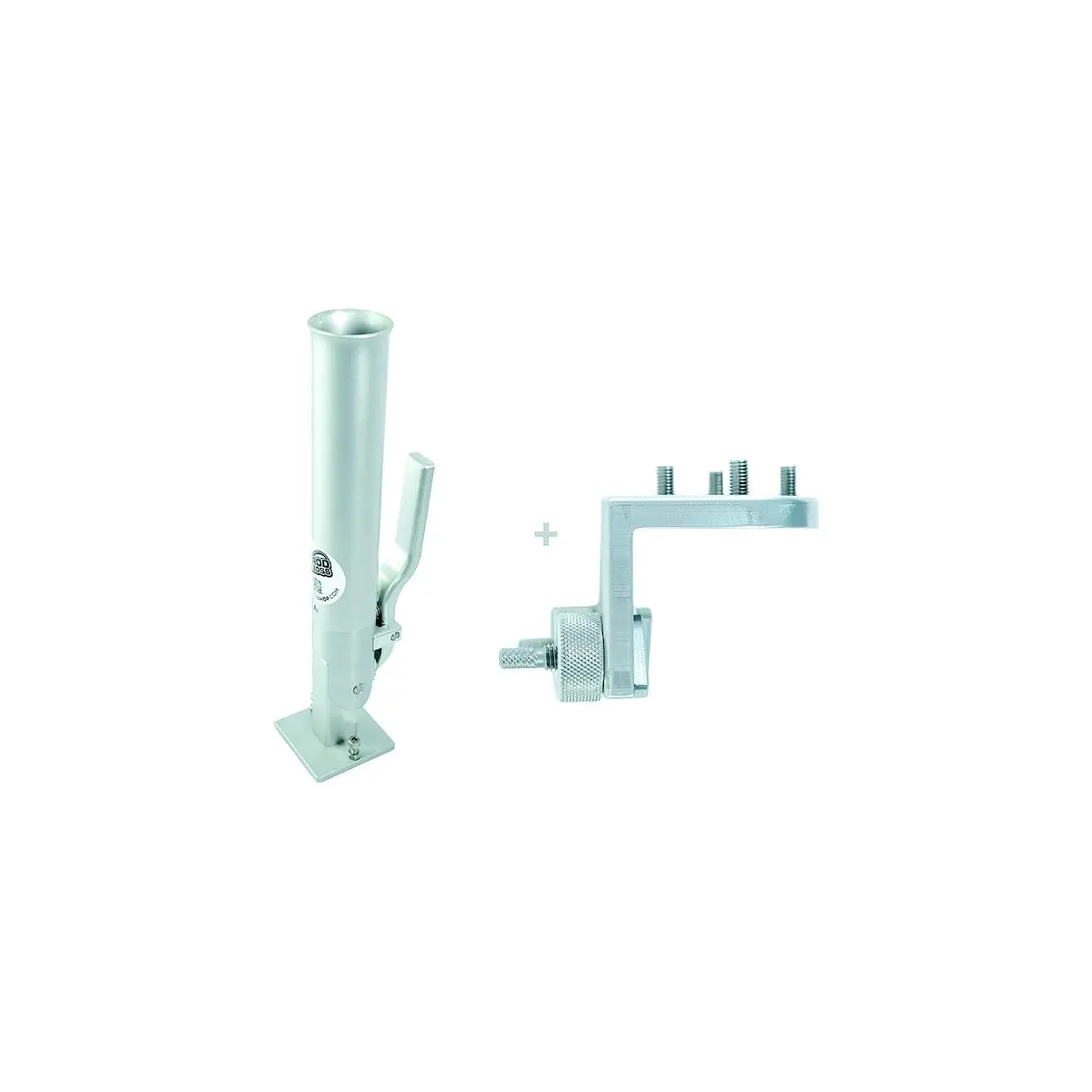 Rod Boss 1000-90Lund Single Rod Holder With 90 Degree Bracket 1