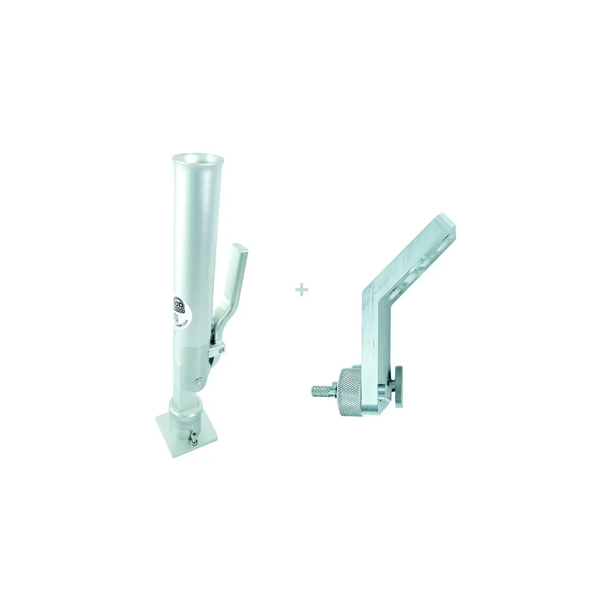 Rod Boss 1000R-45Ranger Single Dual Axis Rod Holder With 45 Degree Bracket 1