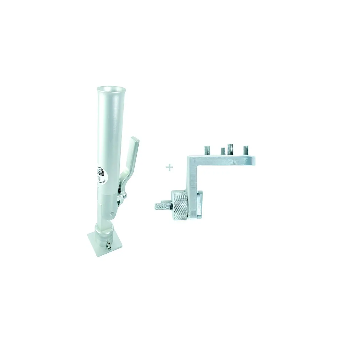 Rod Boss 1000R-90Ranger Single Dual Axis Rod Holder With 90 Degree Bracket 1
