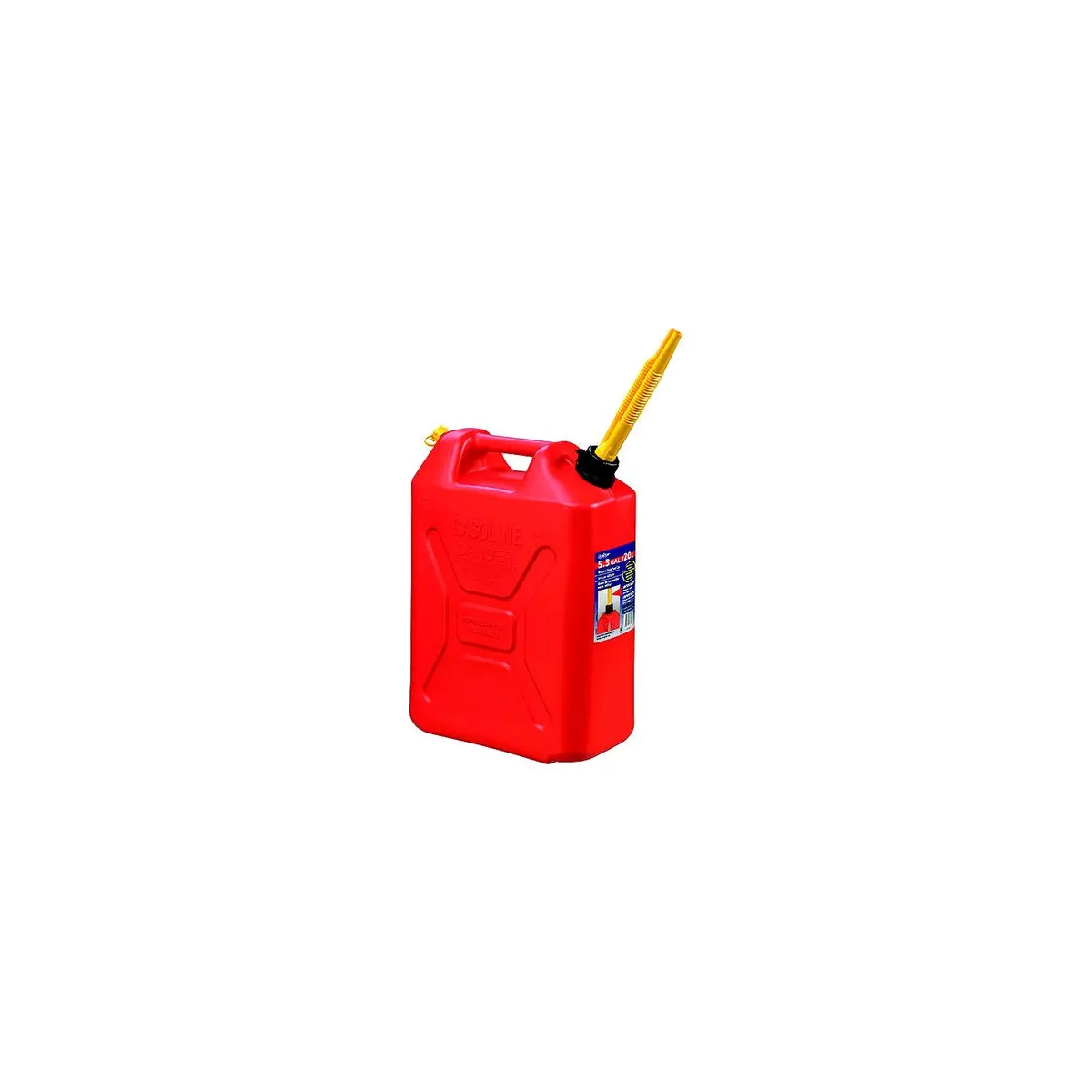 Scepter 3609 Manual Vent Military Style Gasoline Jerry Can W/Crc, 5.3 Gal./20L, Red 1