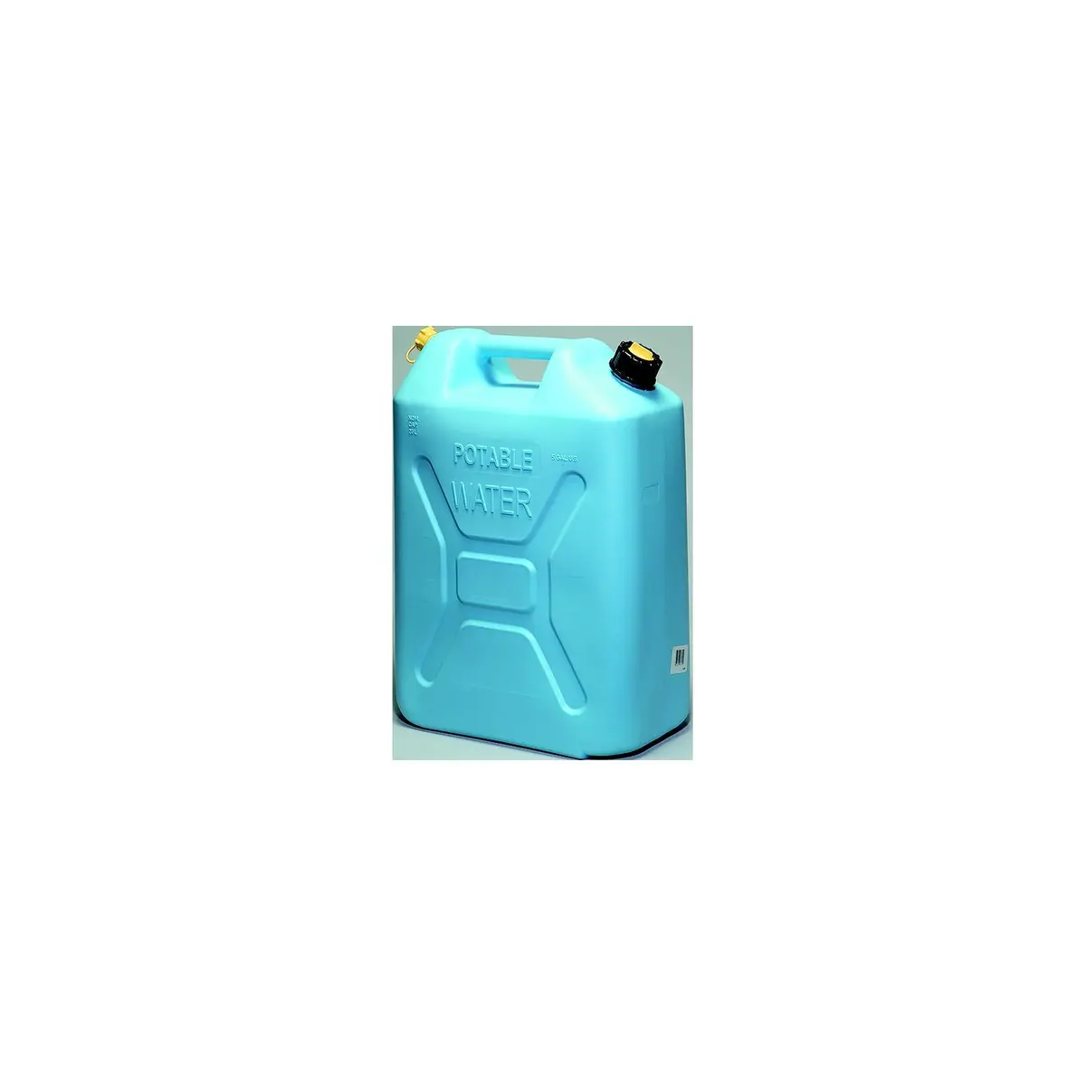 Scepter 4933 Manual Vent Military Style Water Jerry Can W/Crc, 5.3 Gal./20L, Light Blue 1