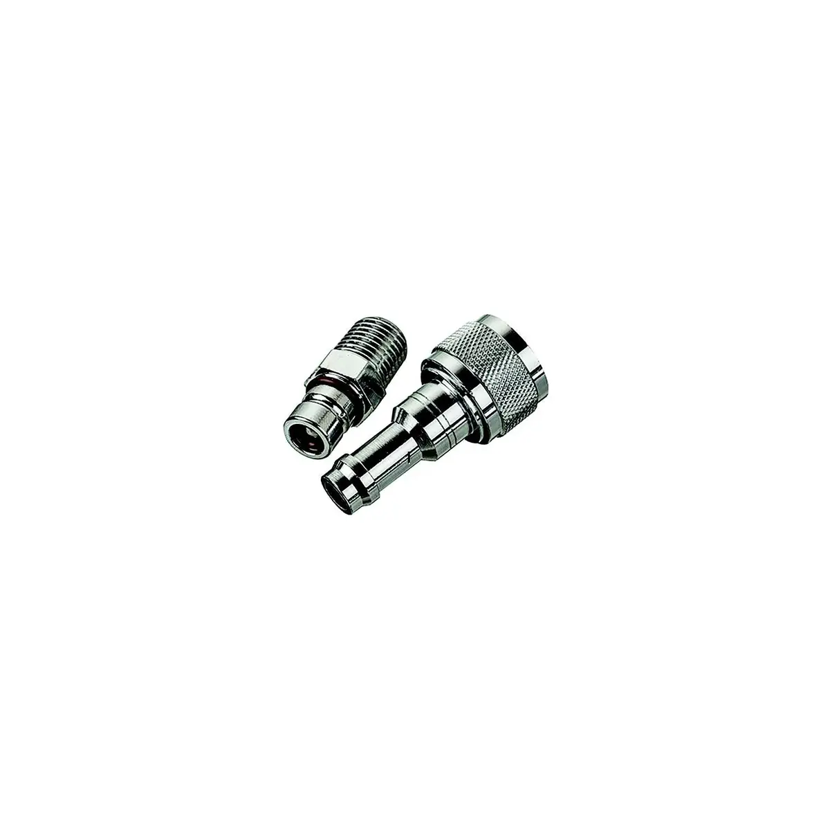 Scepter 11553 Fuel Connector, Quick Universal 3/8" Barb Female 1/4" Npt Male Ss 1