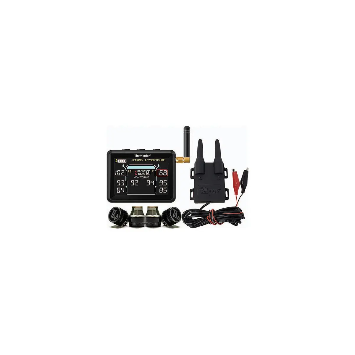 Minder Research Tm22141 Tireminder I10 Pressure System, + Rhino Booster W/4 Standard Transmitters 1