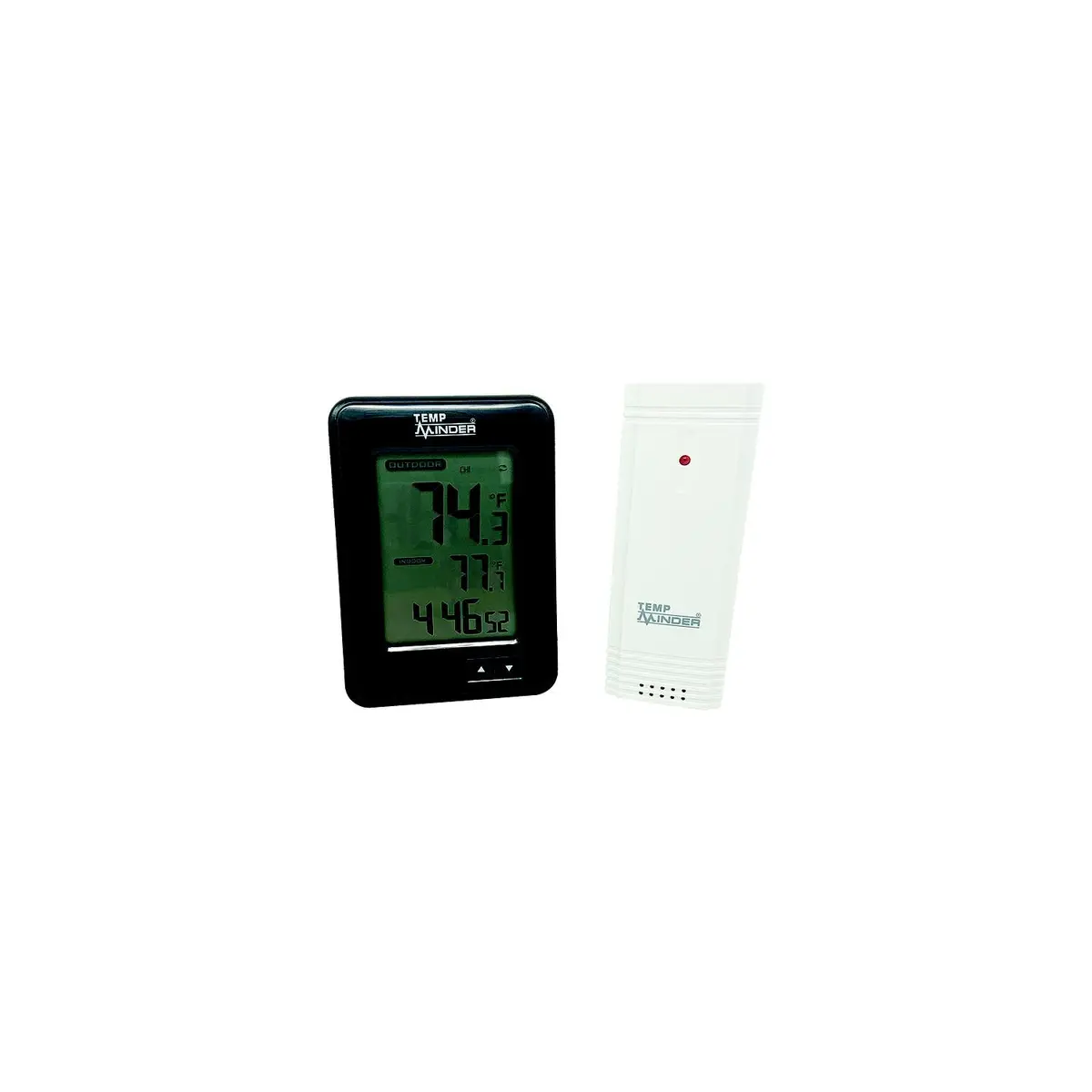 Minder Research Tm22259vp Mri-200Mx Tempminder Wireless Thermometer & Clock 1