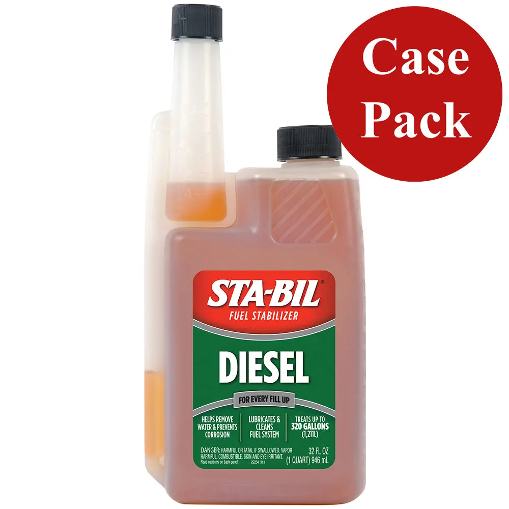 Gold Eagle 22254Case Sta-Bil Diesel Formula Fuel Stabilizer & Performance, Improver 32Oz *Case Of 4* 1