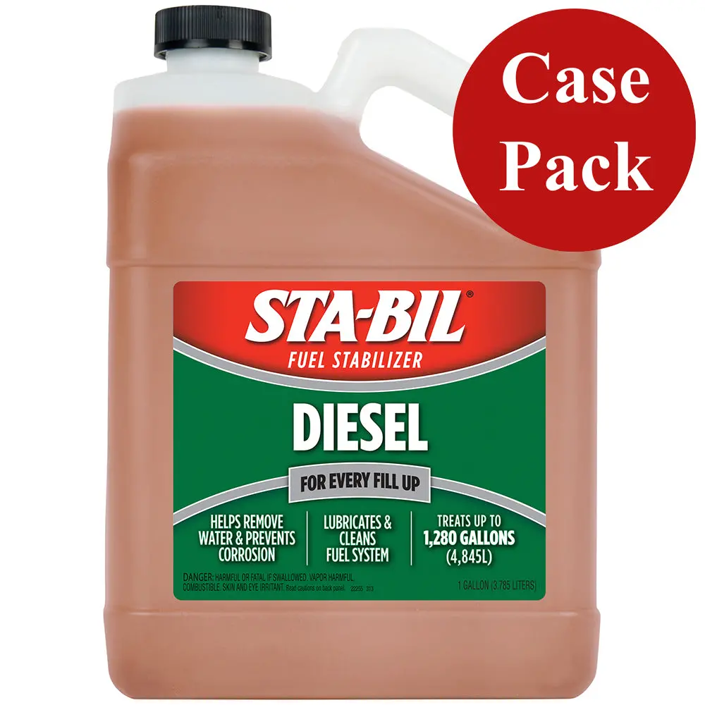 Gold Eagle 22255Case Sta-Bil Diesel Formula Fuel Stabilizer & Performance, Improver 1 Gallon *Case Of 4* 1