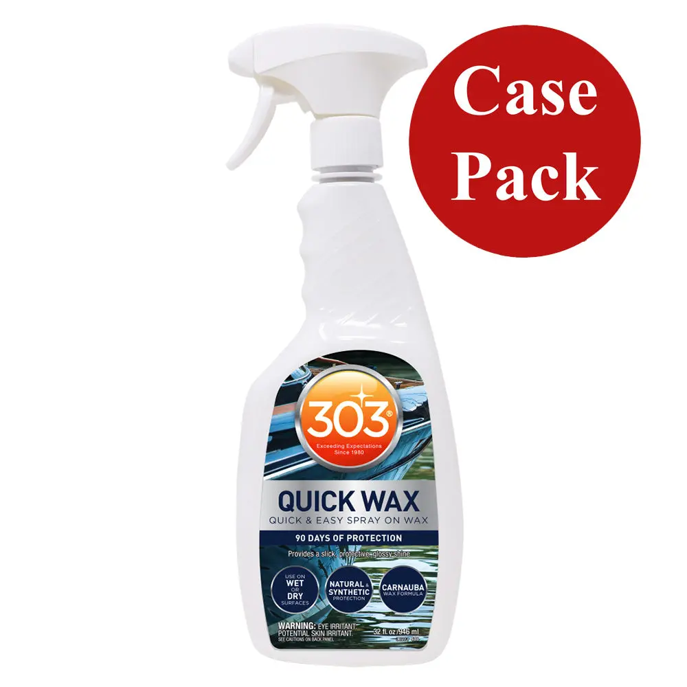 Gold Eagle 30213Case 303 Marine Quick Wax 32Oz *Case Of 6* 1