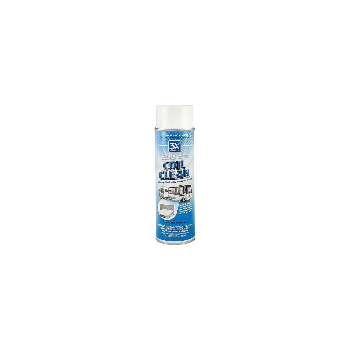 3X Chemistry 117 Coil Clean, 16 Oz 1