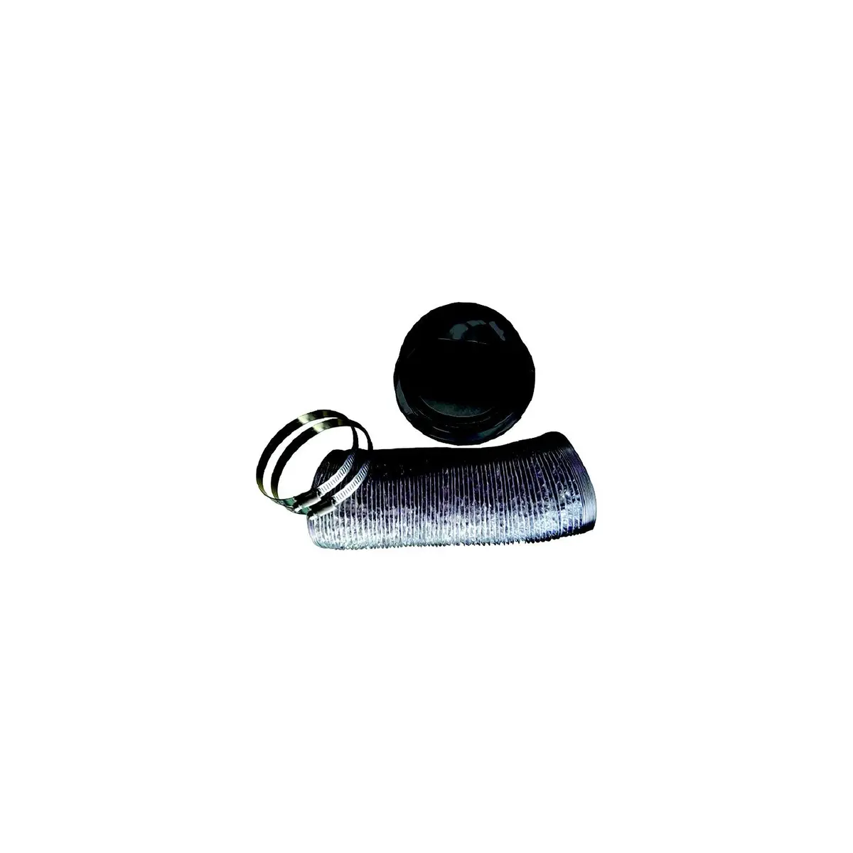 Pinnacle 18-1065 Dryer Exhaust Vent W/Black Cowl 1