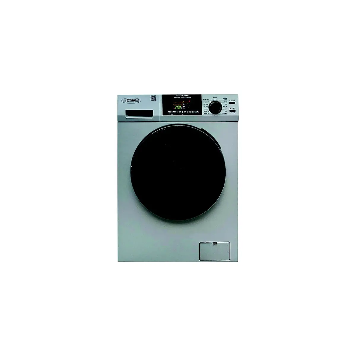 Pinnacle 224600Ls Super Combo Washer-Dryer, Silver 1