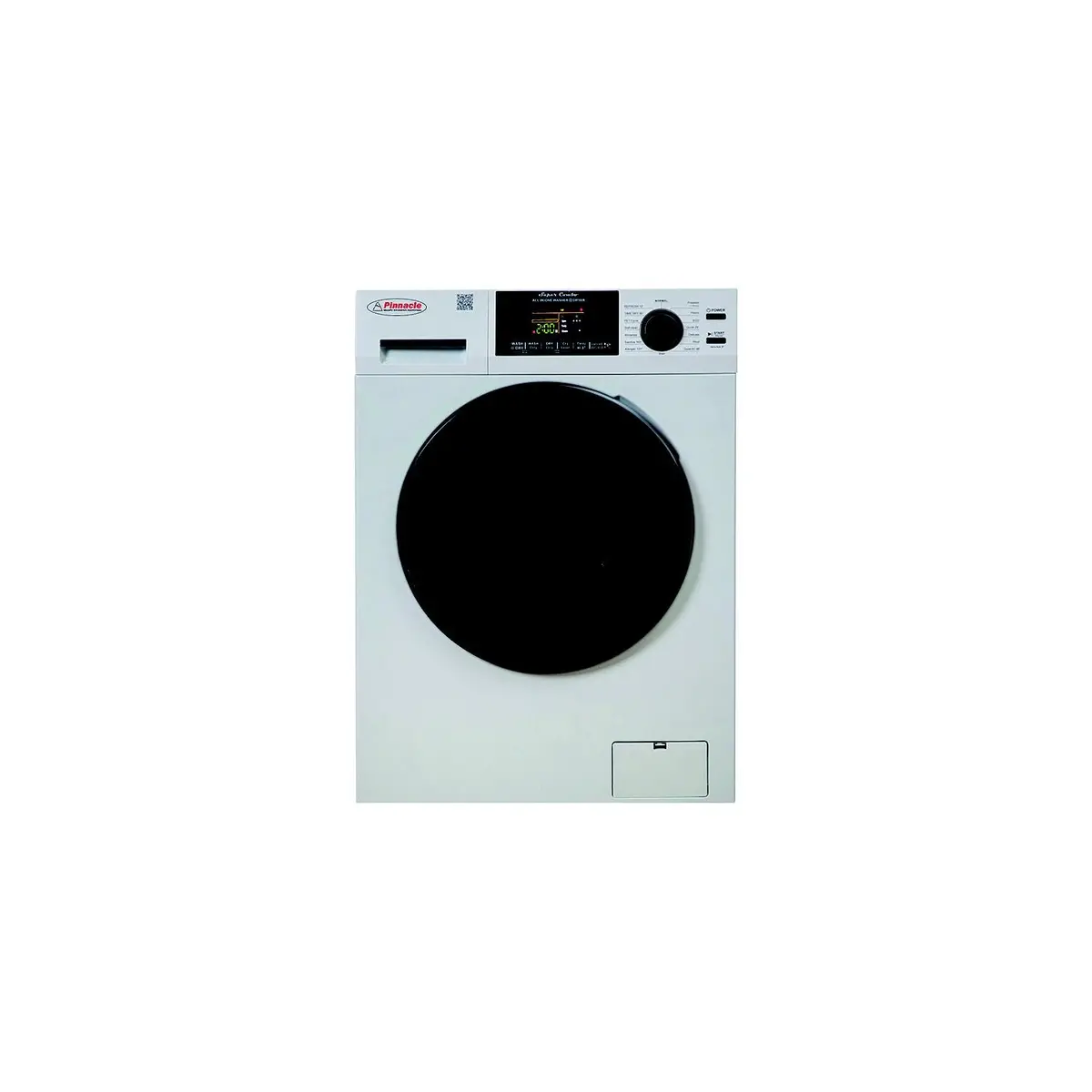 Pinnacle 224600Lw Super Combo Washer-Dryer, White 1