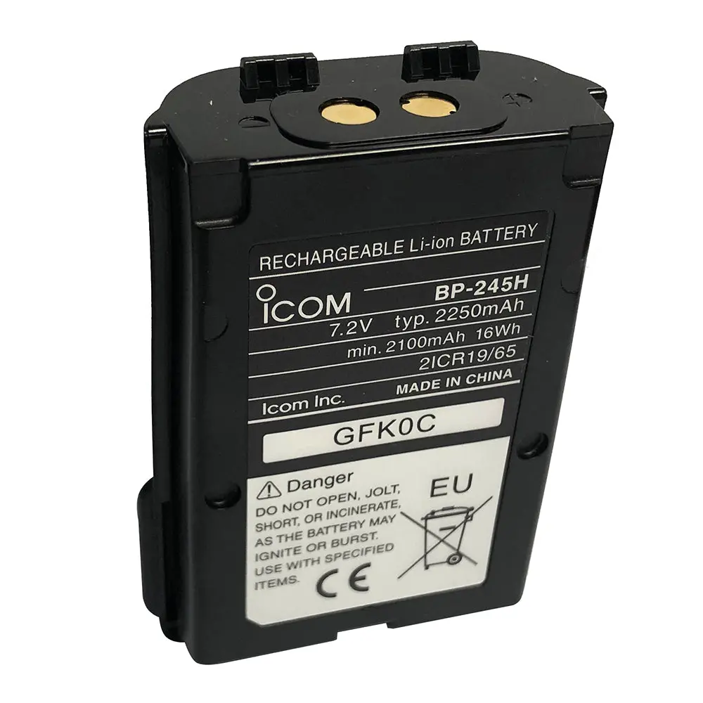 Icom Bp245h Li-Ion Battery F/M72 & M73 1