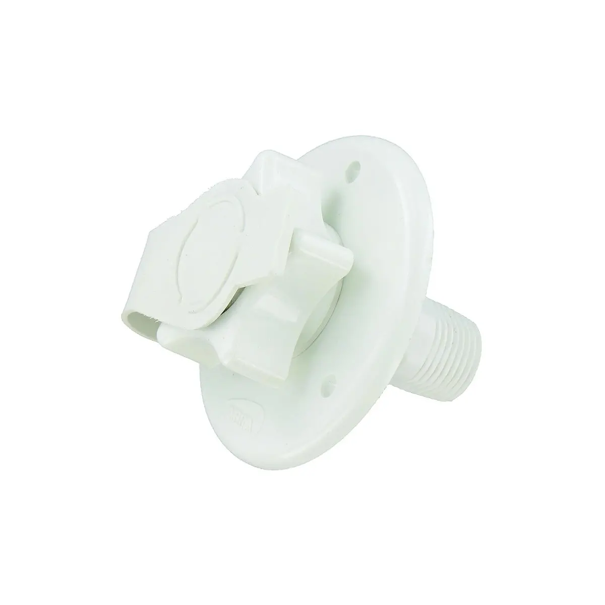 Valterra A01-0168Vp Flush Mount Water Inlet, White Plastic 1