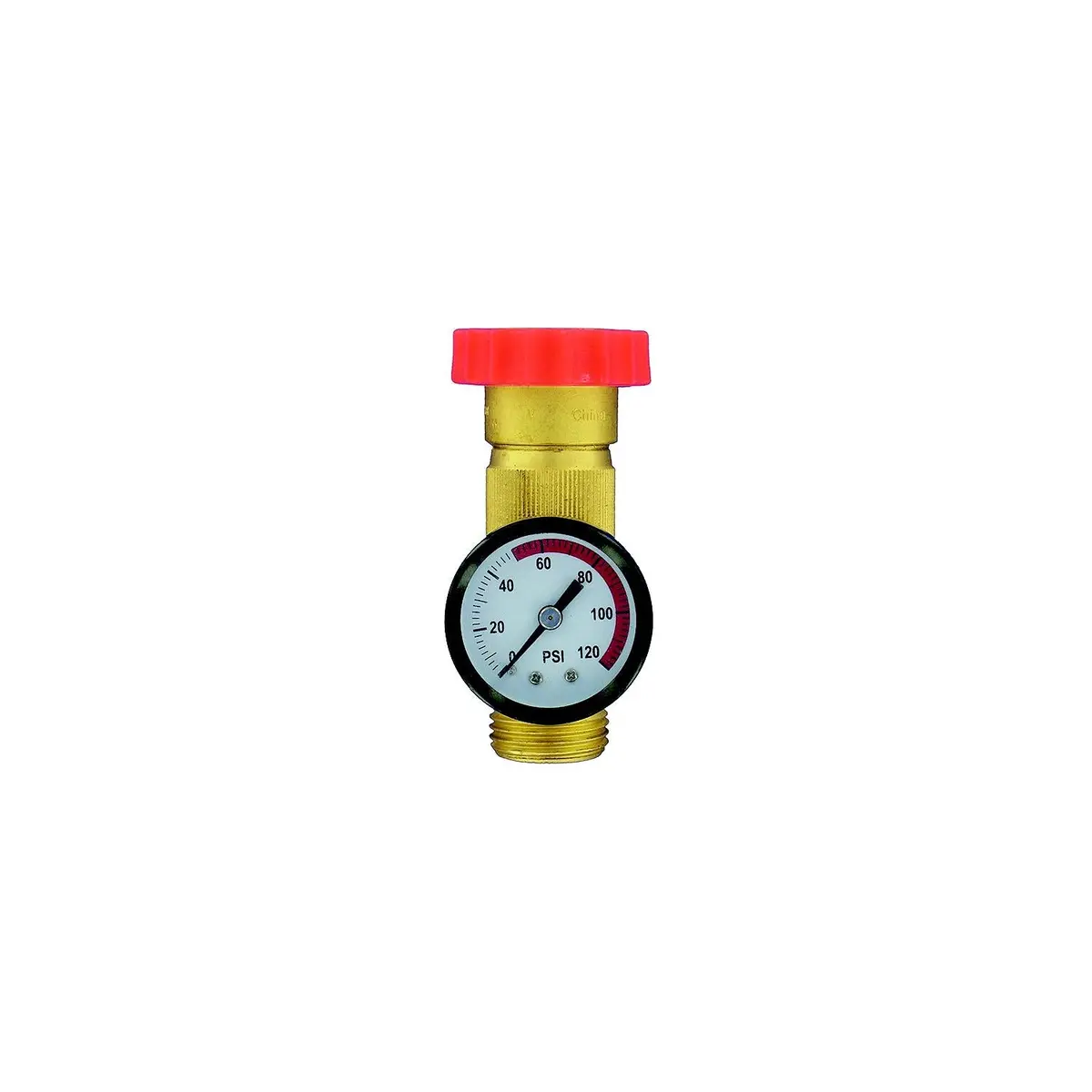 Valterra A01-1124Vp Lead-Free Rv Water Regulator & Gauge 1
