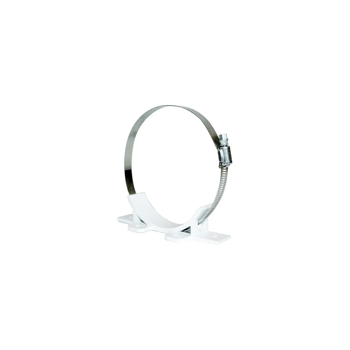 Valterra A04-0160 Adjustable Sliding Saddle, White 1