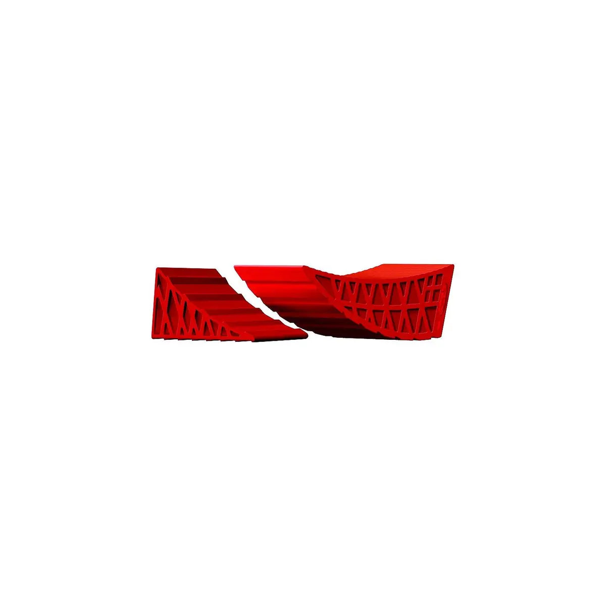 Valterra A10-0902 Stayput Two Axle Side-To-Side Level, Red 1
