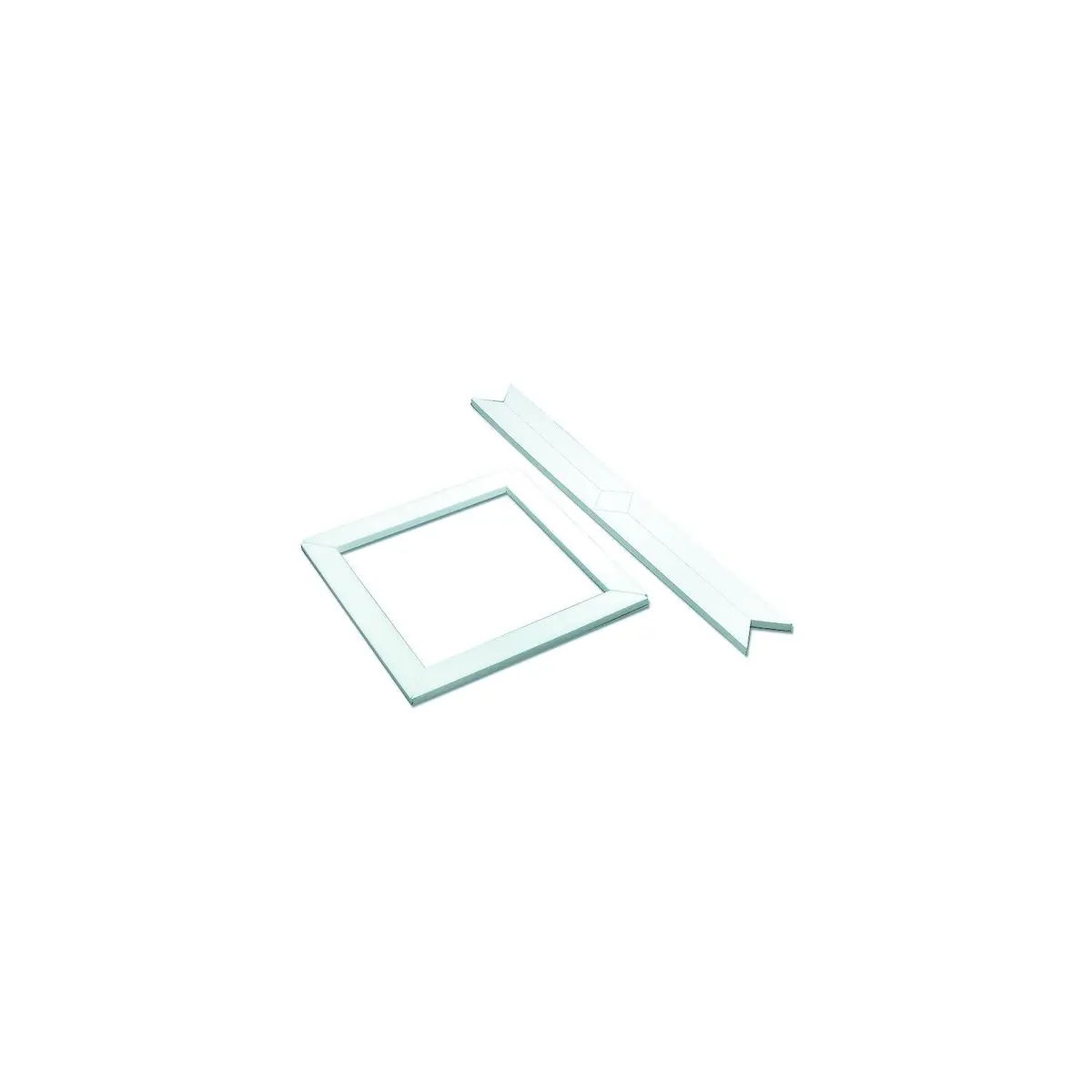 Valterra A10-1414 White 14" X 14" Square Rv Air Conditioning Seal 1