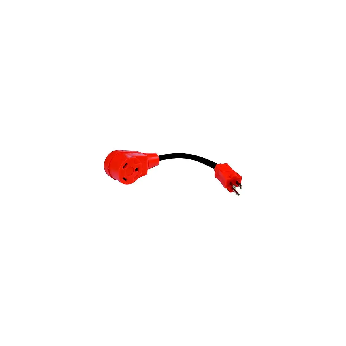 Valterra A10-1550Vp Dogbone Style Mighty Cord 15 Amp Male To 50 Amp Female 12", Rv Adapter Cord 1