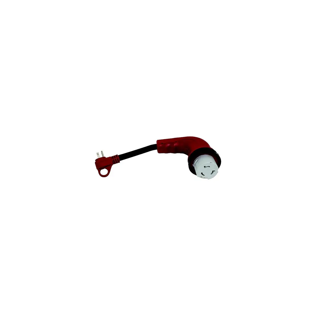 Valterra A10-1550D90 Mighty Cord 90Â° Adapter Cord, 15Am-50Af, Bulk 1