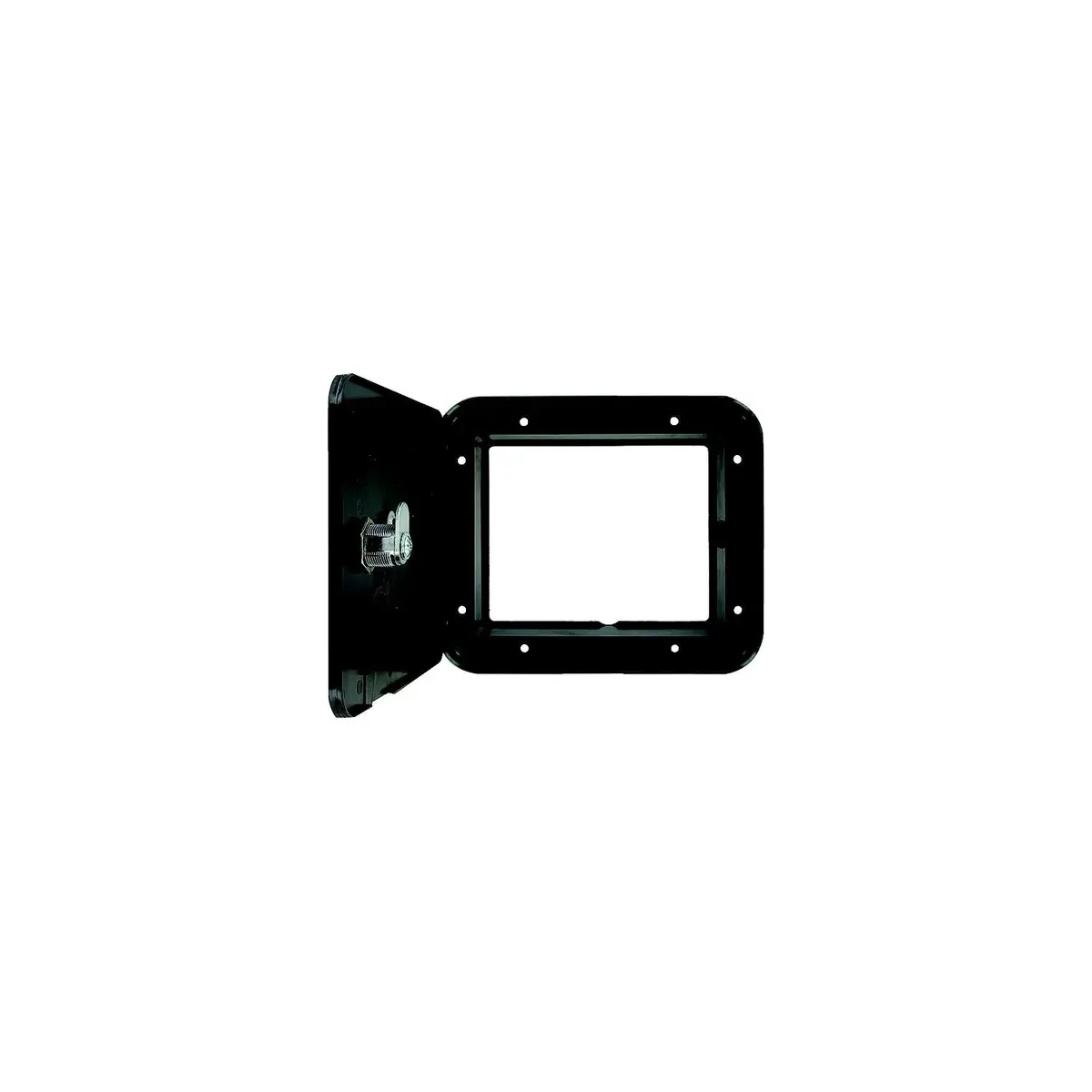 Valterra A10-2150Bkvp Cable Hatch, Medium Square, White 1