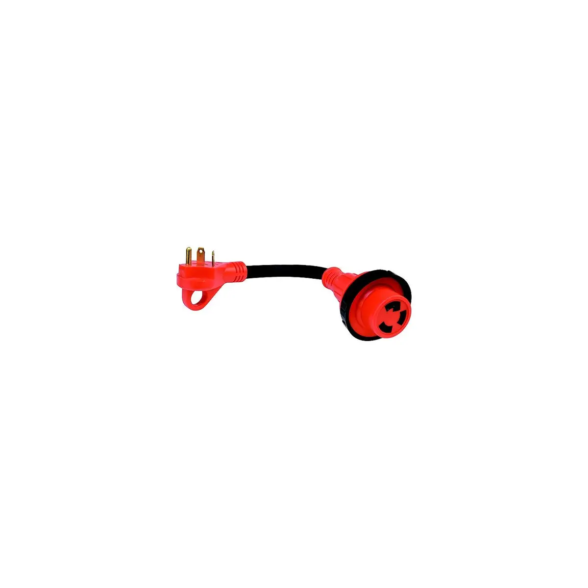 Valterra A10-3050Hdvp Dogbone Style Mighty Cord Detachable 12" Rv Adapter Cord, W/ Handle 1