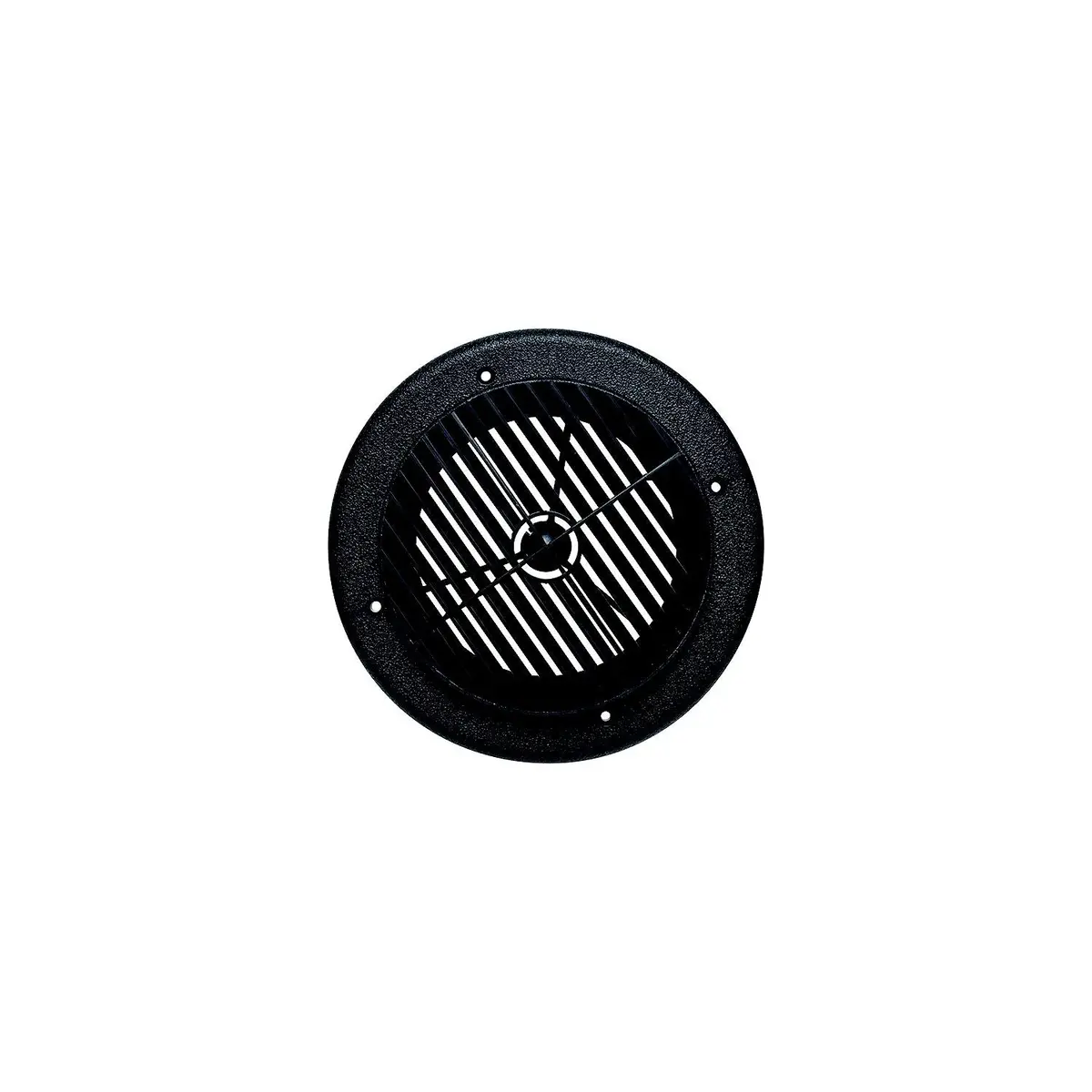 Valterra A10-3356Vp 4" Louvered Heating & A/C Register, Black 1