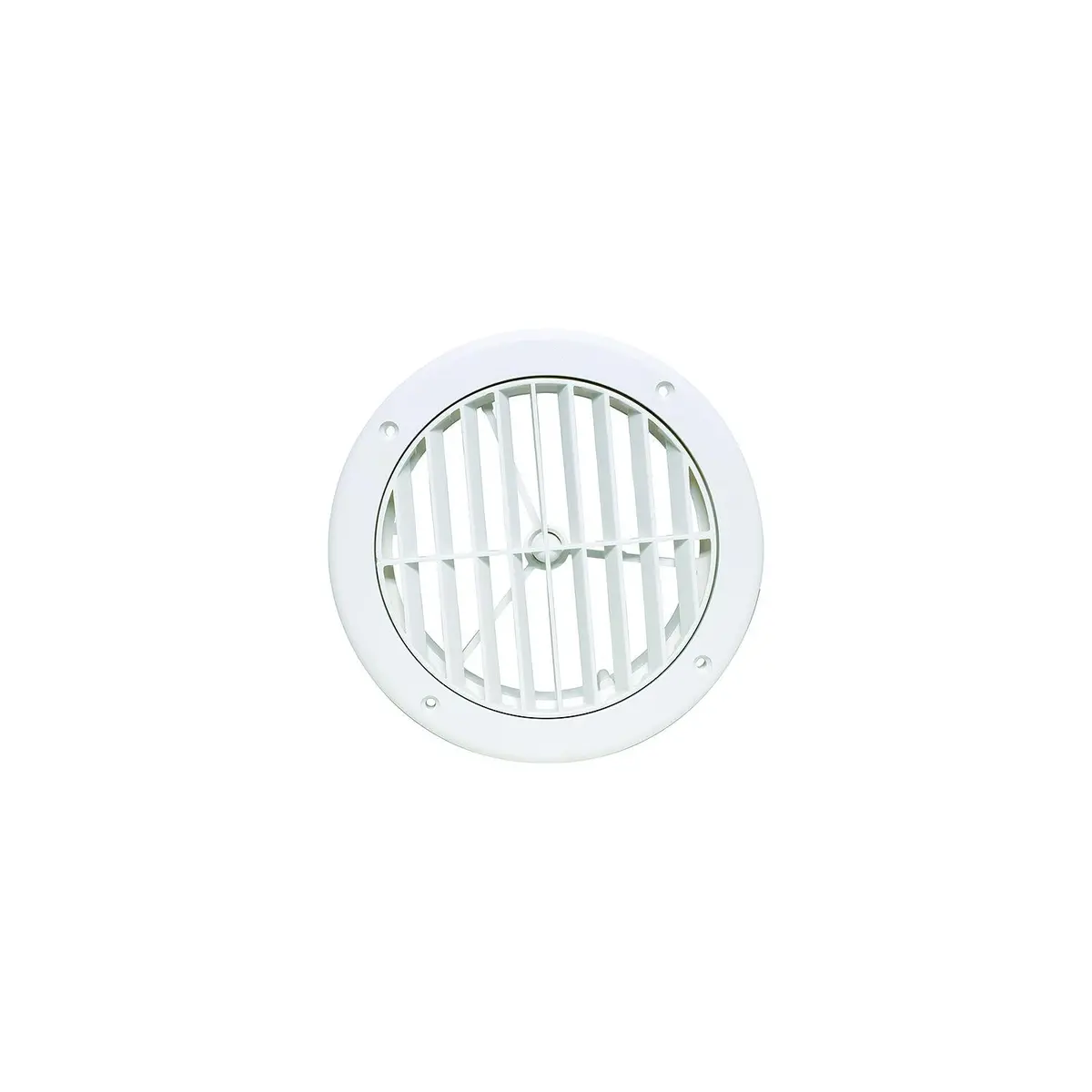 Valterra A10-3363Vp 5" Louvered A/C Vent, White 1