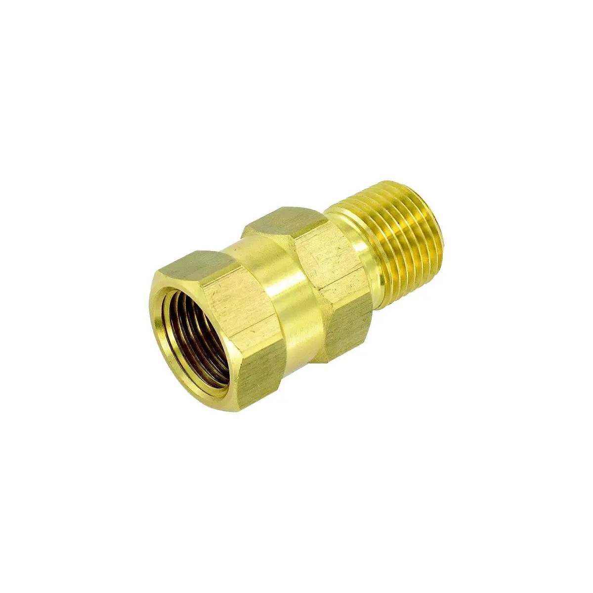 Valterra P23402lf Brass Check Valve 1/2" Mpt, 1/2" Fpt, Bulk 1