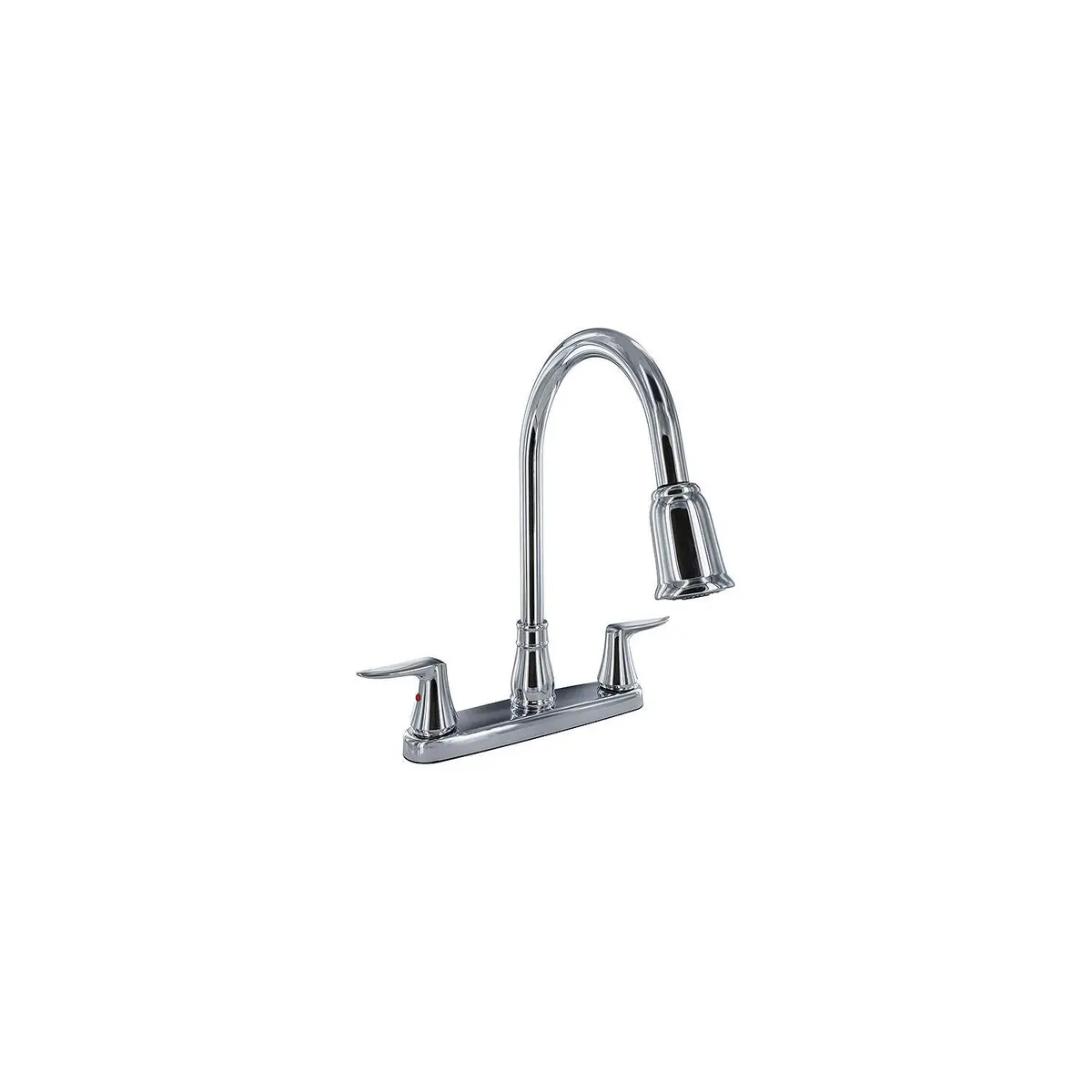 Valterra Pf221306 Catalina Two Handle Kitchen Faucet, Chrome 1