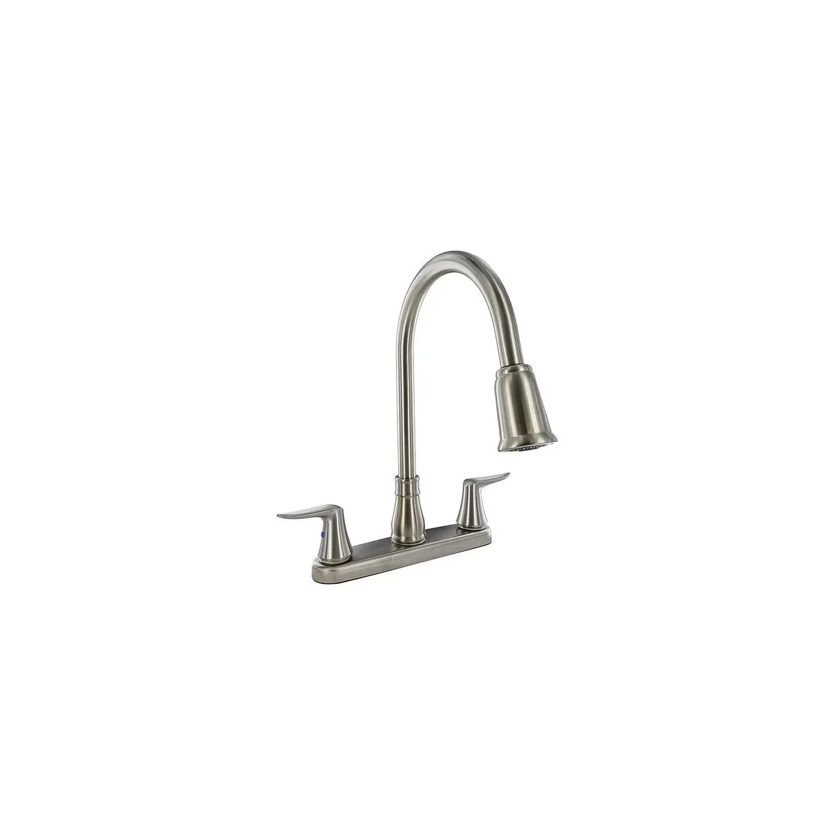Valterra Pf221404 Catalina Two Handle Kitchen Faucet, Brushed Nickel 1