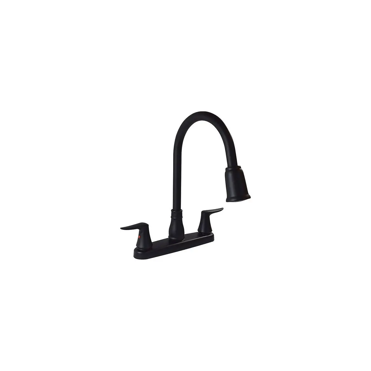 Valterra Pf221703 Catalina Two Handle Kitchen Faucet, Matte Black 1