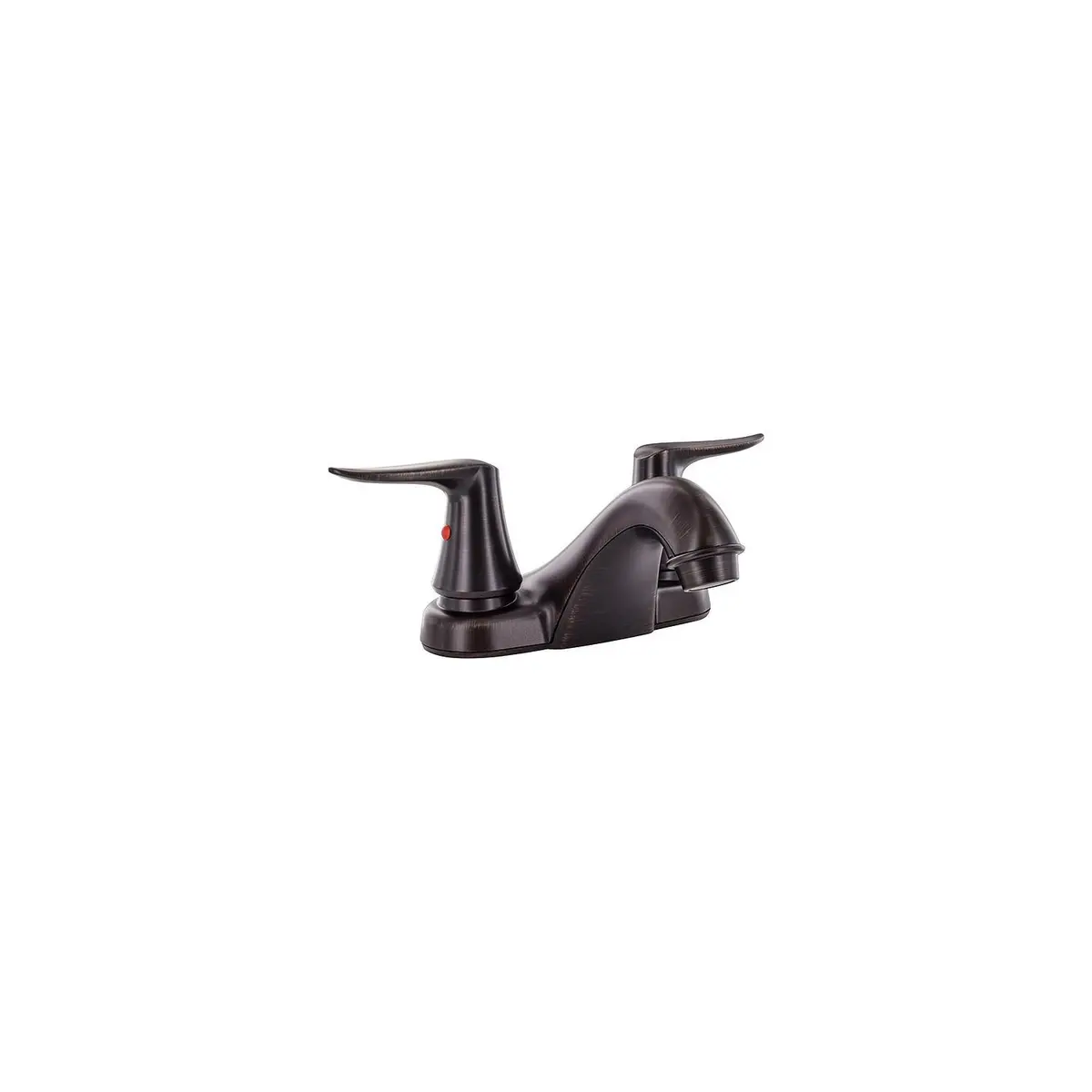Valterra Pf222506 Catalina Two Handle 4" Lavatory Faucet Hi-Rise Spout, Rubbed Bronze 1