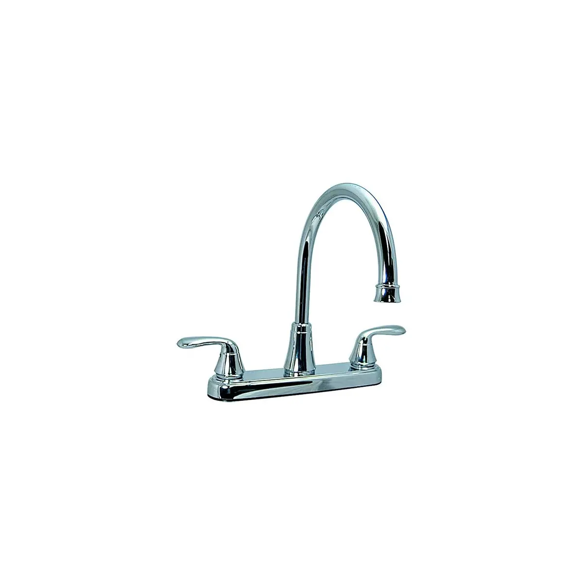 Valterra Pf231302 Phoenix Two Handle 8" Hi-Arc Hybrid Rv Bathroom Faucet 1