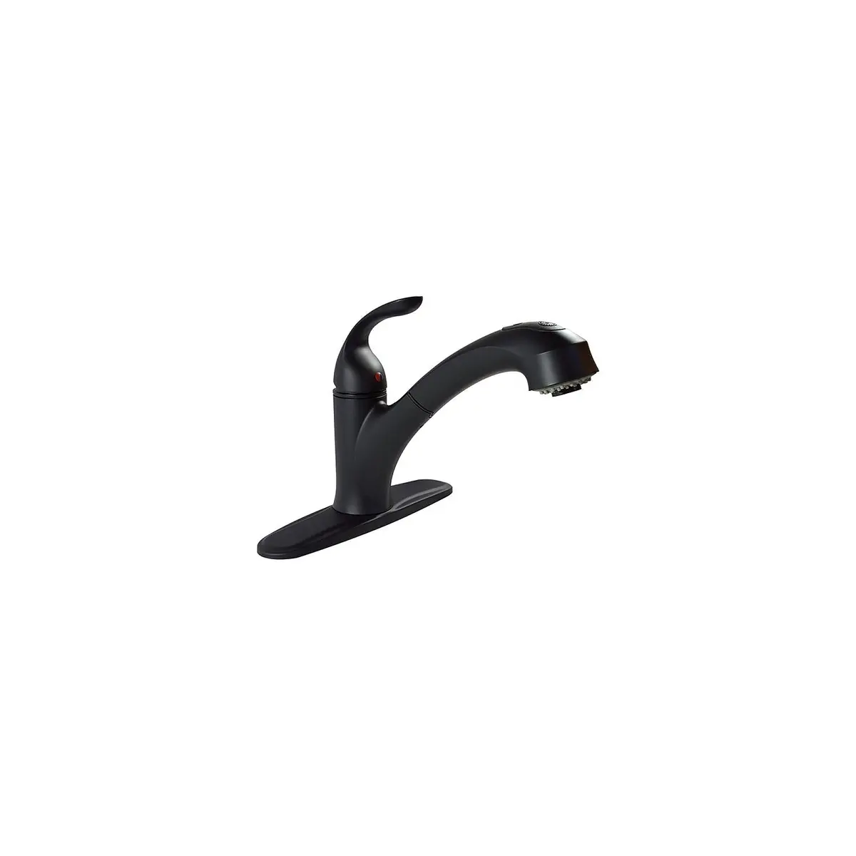 Valterra Pf231741 Phoenix 8" Hybrid Rv Kitchen Faucet W/ Pullout Spout & 56", Hose, Matte Black 1