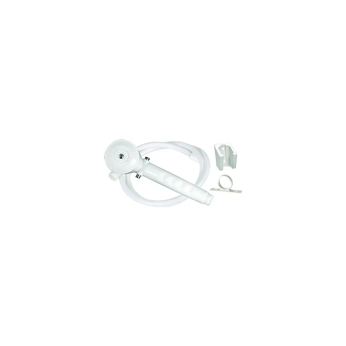 Valterra Pf276024 Phoenix Rv Outdoor 60" Vinyl Shower Hose & Kit, White 1