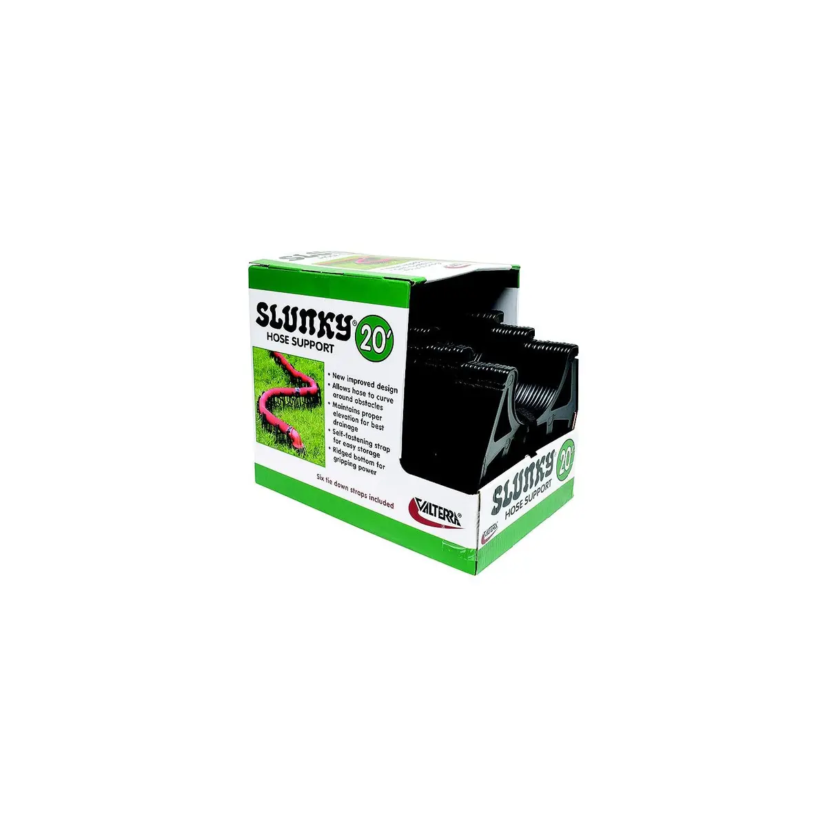 Valterra S2000 20' Standard Slunky Rv Drain Hose Support, Black 1