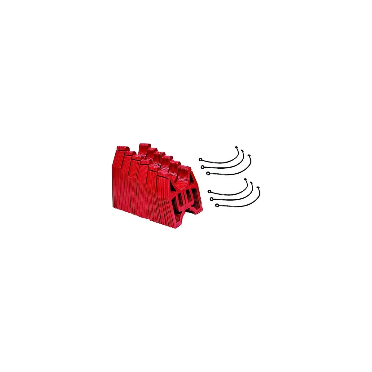 Valterra S2000r 20' Standard Slunky Rv Drain Hose Support, Red 1