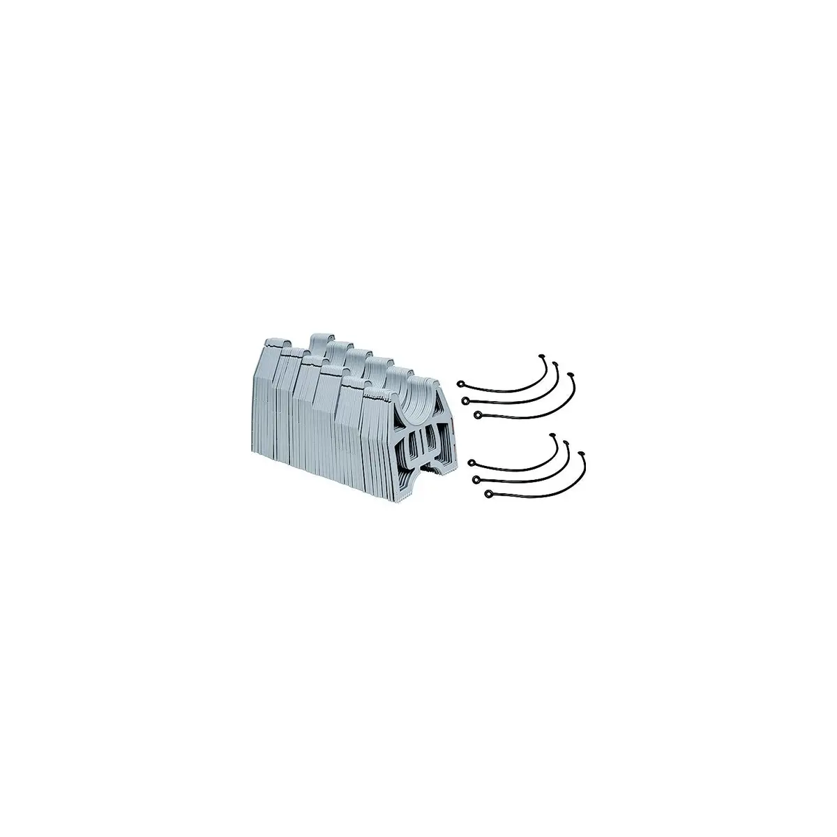 Valterra S2500g 25' Standard Slunky Rv Drain Hose Support, Grey 1