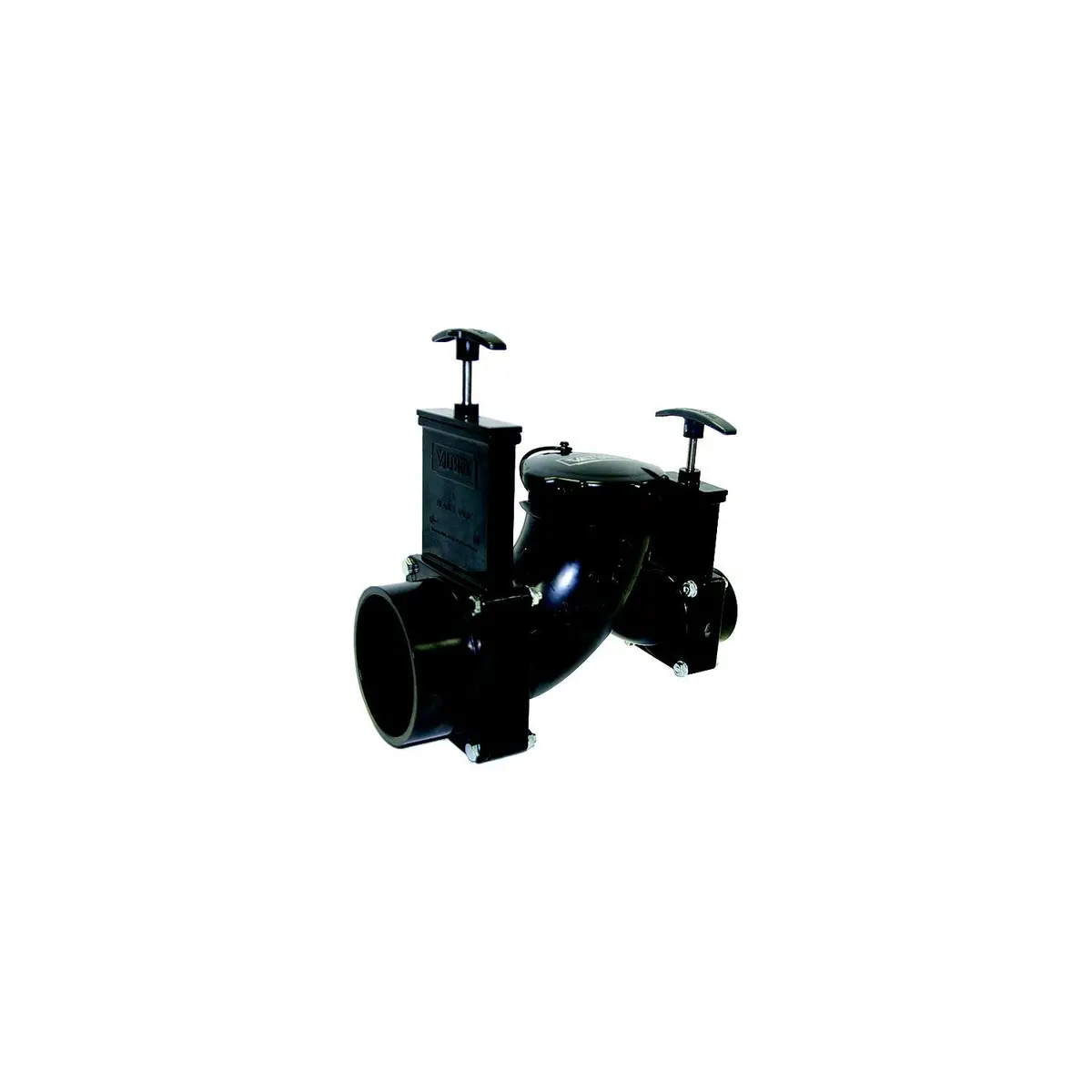 Valterra T80 T80 Rv Double Ell Rotating Valve W/ 3" Hub X 1 1/2" Hub X 3" Bay &, Cap 1