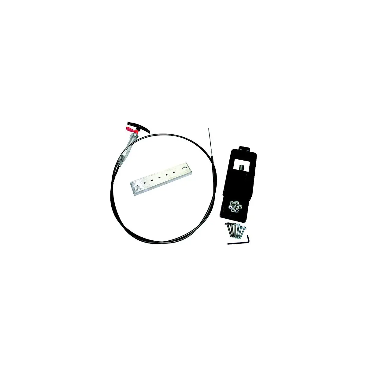 Valterra Tc372cn 72" Flexible Polymer Cable Actuated 3" Waste Valve Kit 1