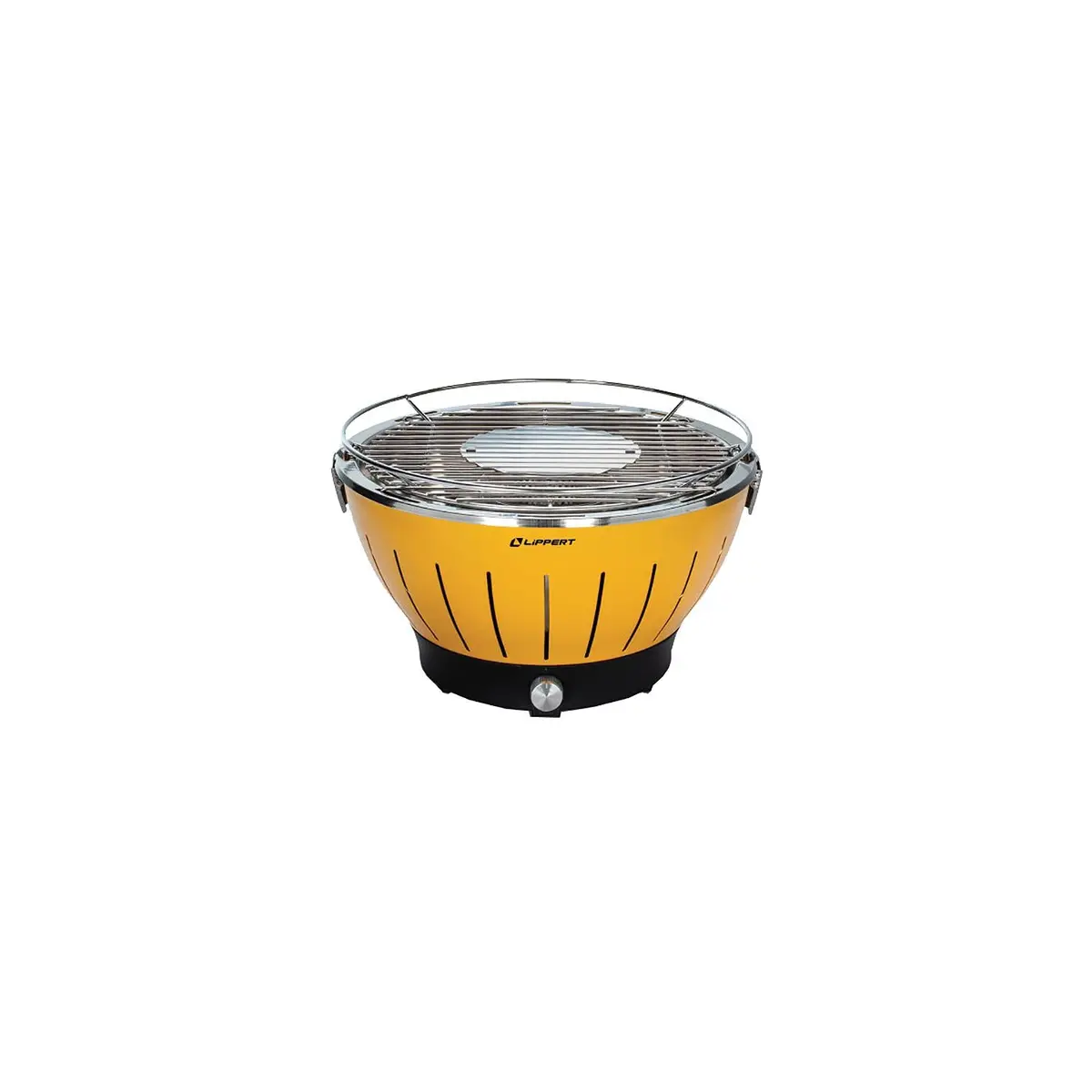 Lippert 2021106514 Odyssey Portable Charcoal Grill, Amber 1